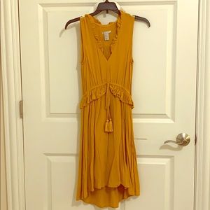 Mustard Dress from H&M